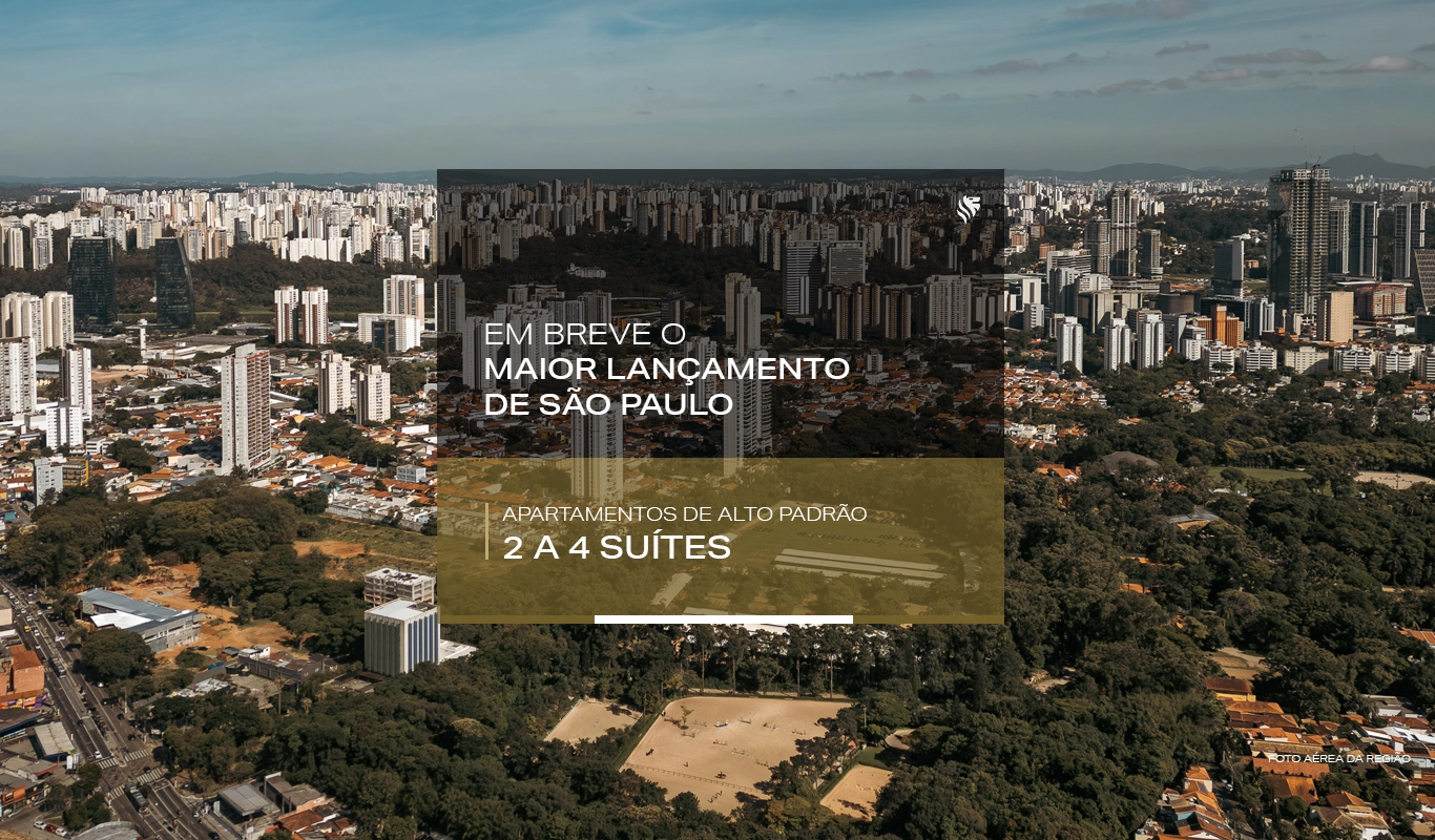 Empreendimento Hípica Lavvi em frente à Hípica Santo Amaro